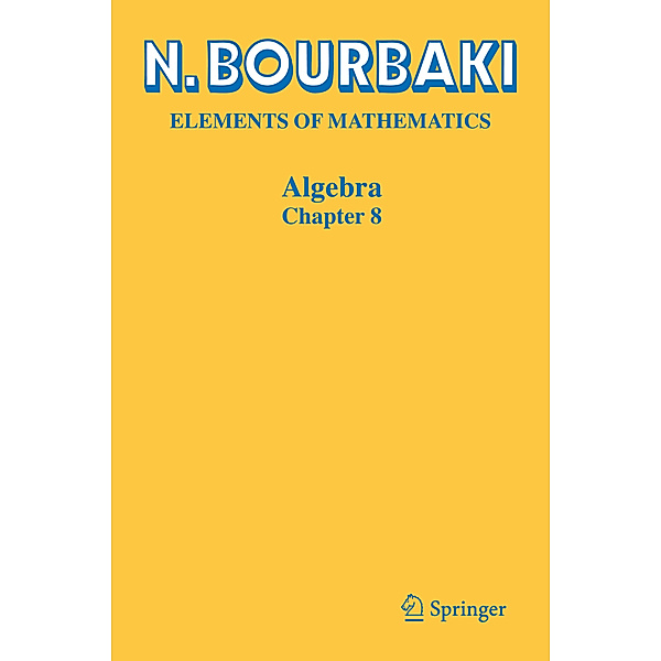 Algebra, N. Bourbaki