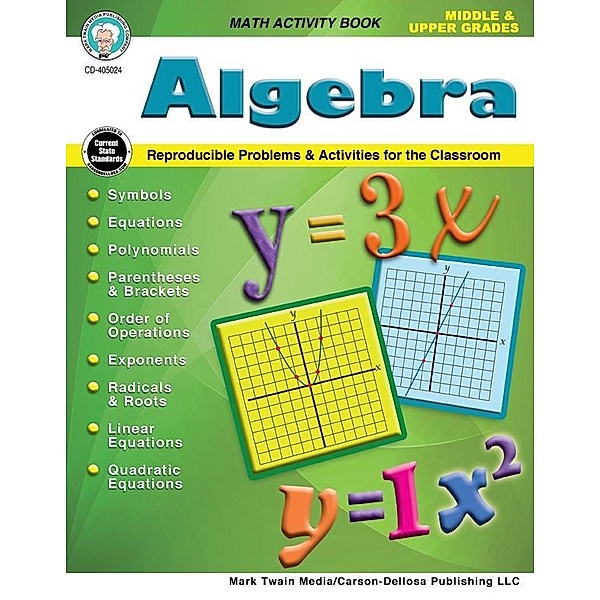 Algebra, Grades 5 - 12, Myrl Shireman