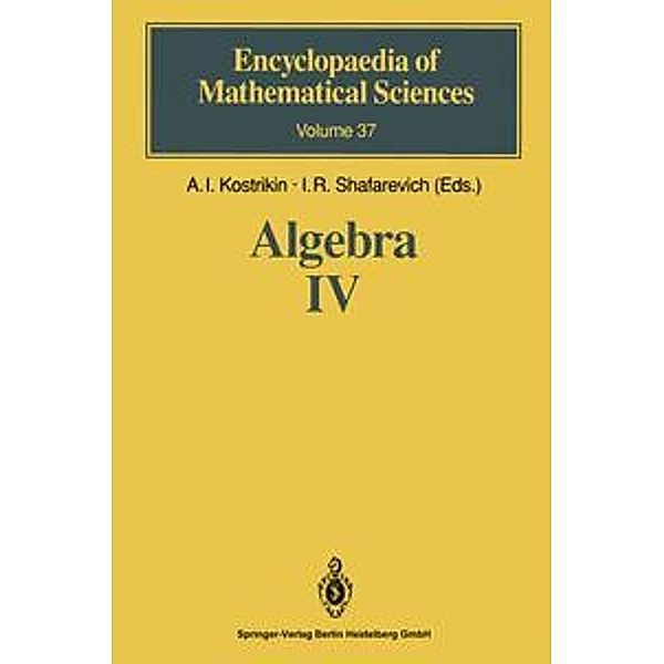 Algebra: Vol.4 Algebra IV