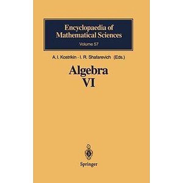 Algebra: Vol.6 Algebra VI