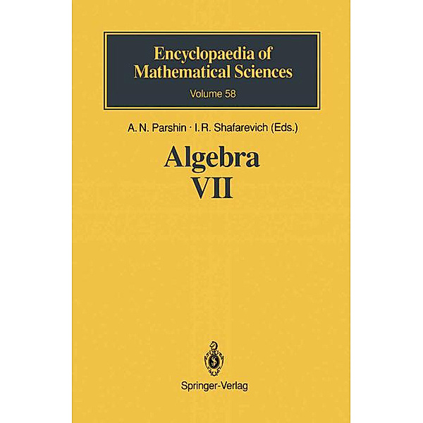 Algebra: Vol.7 Combinatorial Group Theory, Applications to Geometry, D.J. Collins, R.I. Grigorchuk, P.F. Kurchanov