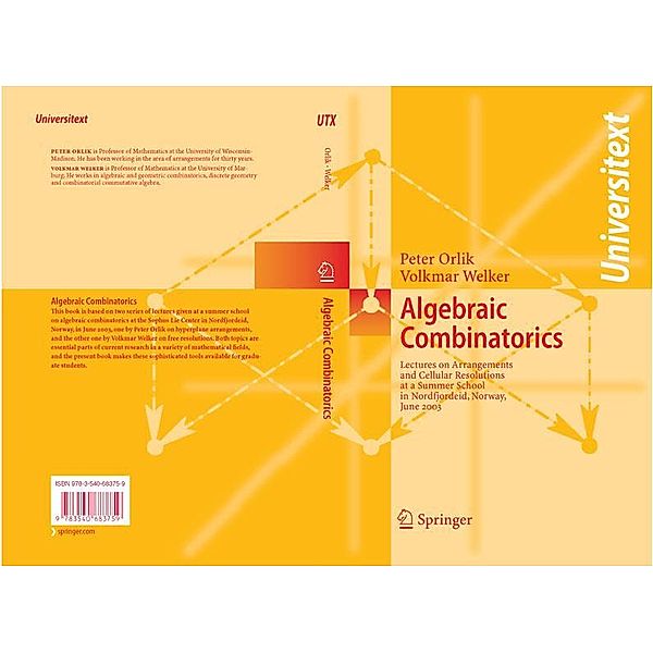 Algebraic Combinatorics / Universitext, Peter Orlik, Volkmar Welker