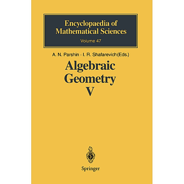 Algebraic Geometry V