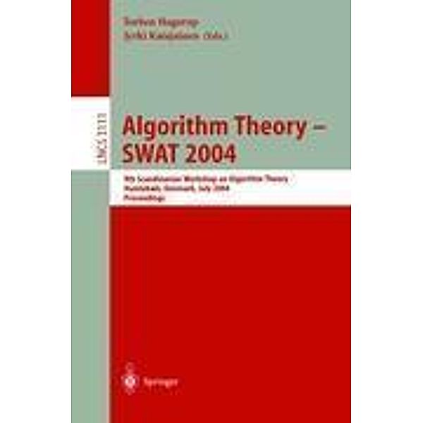 Algorithm Theory - SWAT 2004