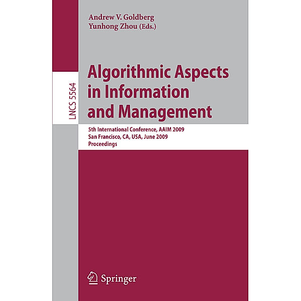 Algorithmic Aspects in Information and Management