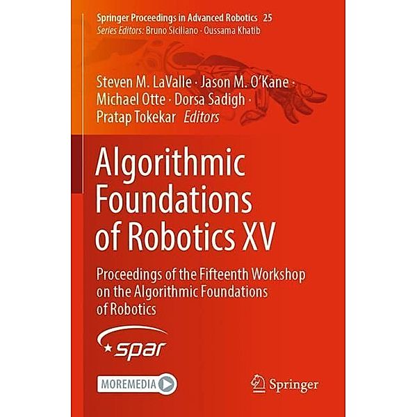 Algorithmic Foundations of Robotics XV