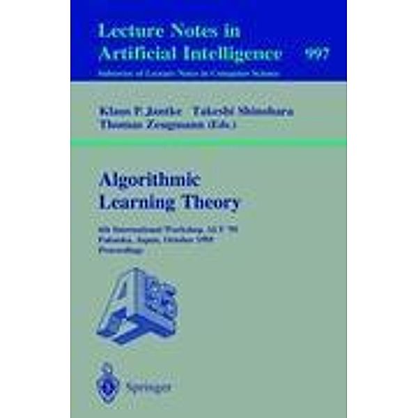 Algorithmic Learning Theory