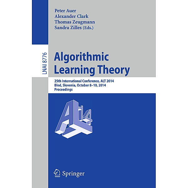 Algorithmic Learning Theory