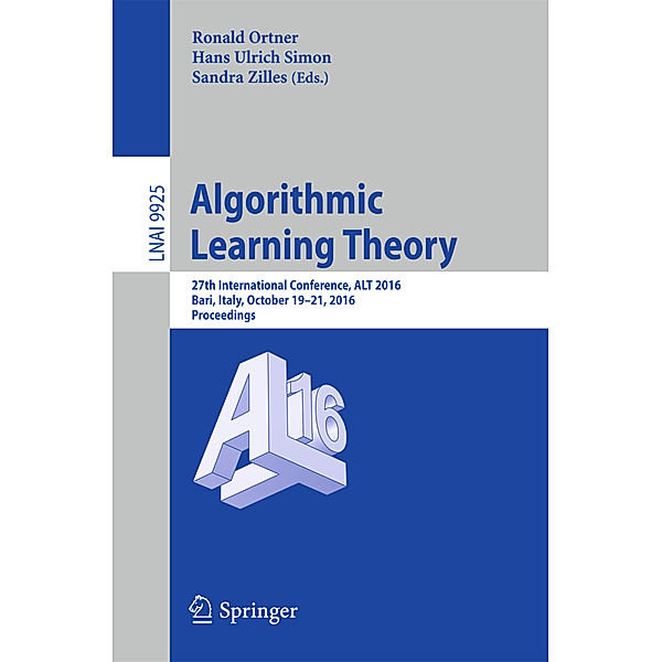 Algorithmic Learning Theory