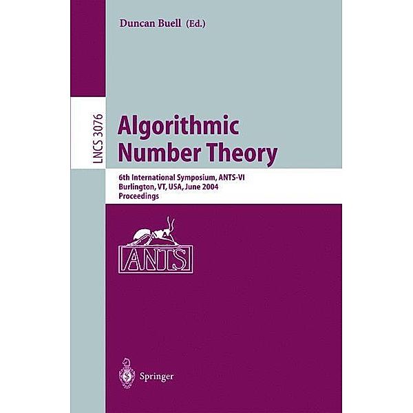 Algorithmic Number Theory