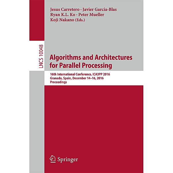 Algorithms and Architectures for Parallel Processing