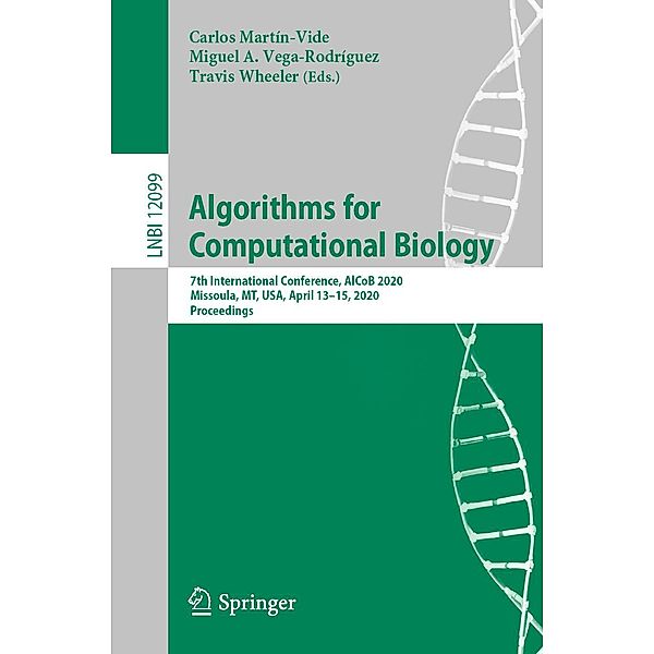 Algorithms for Computational Biology / Lecture Notes in Computer Science Bd.12099