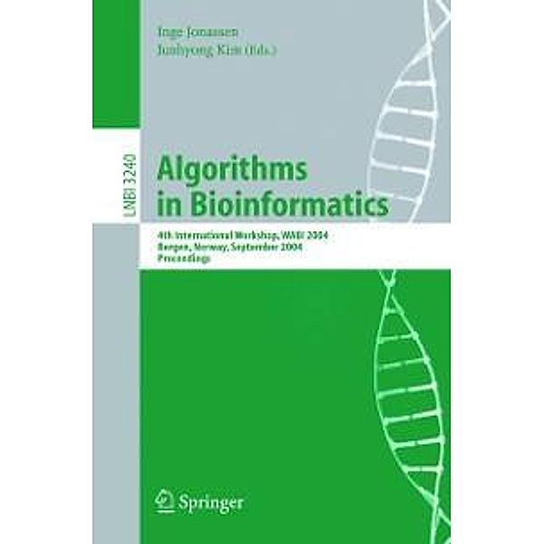 Algorithms in Bioinformatics / Lecture Notes in Computer Science Bd.3240