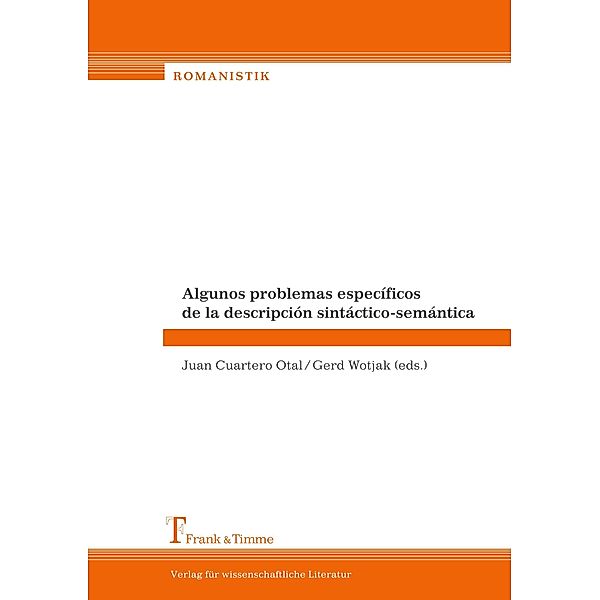 Algunos problemas específicos de la descripción sintáctico-semántica