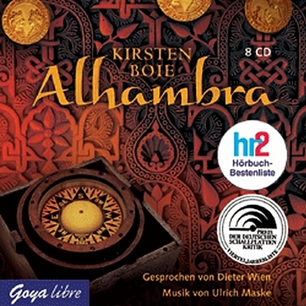 Alhambra,8 Audio-CDs, Kirsten Boie