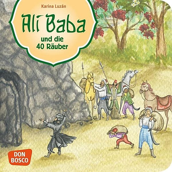 Ali Baba und die 40 Räuber. Mini-Bilderbuch, Karina Luzán