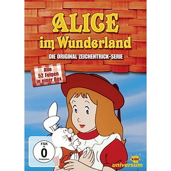 Alice im Wunderland - Staffel 1-4, Lewis Carroll