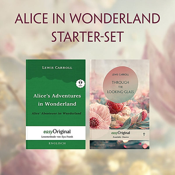 Alice in Wonderland / Alice im Wunderland (mit 2 MP3 Audio-CDs) - Starter-Set, m. 2 Audio-CD, m. 2 Audio, m. 2 Audio, 2 Teile, Lewis Carroll