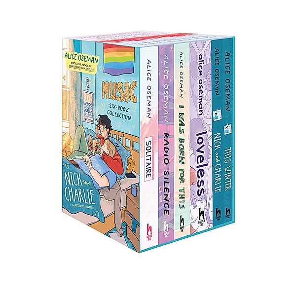 Alice Oseman Six-Book Collection Box Set (Solitaire, Radio Silence, I Was Born For This, Loveless, Nick and Charlie, This Winter), Alice Oseman