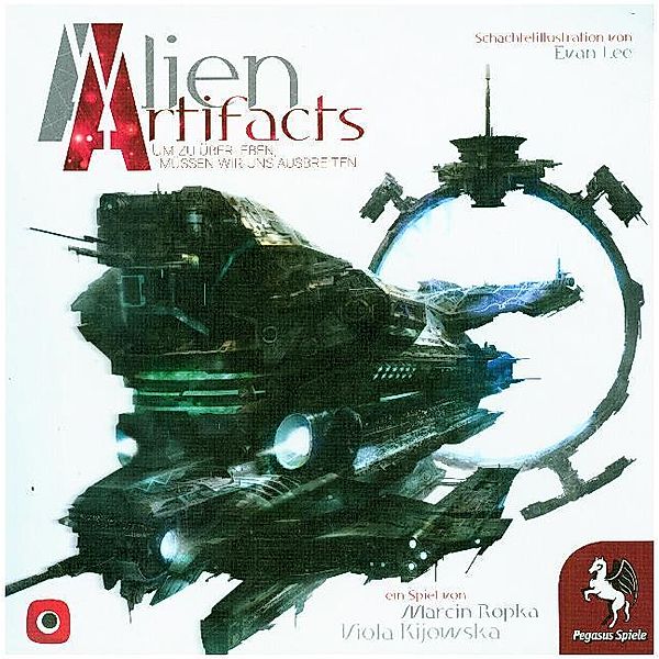 Pegasus Spiele Alien Artifacts (Spiel), Marcin Ropka, Viola Kijowska