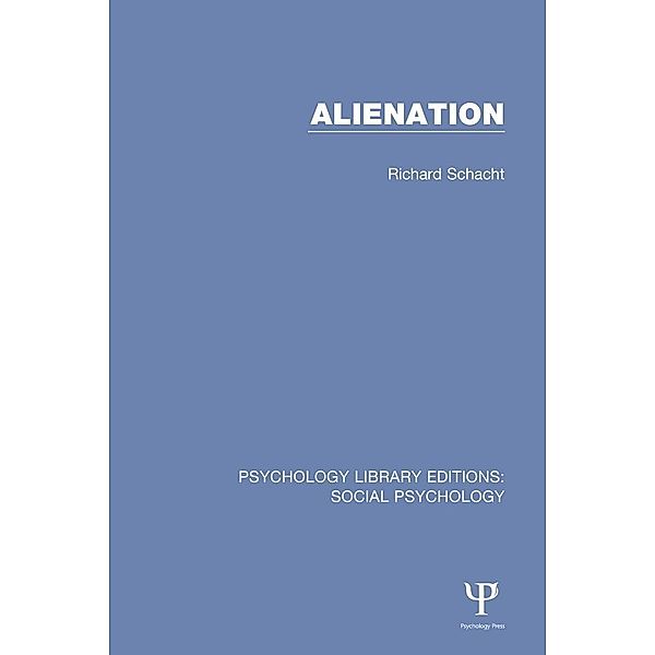 Alienation, Richard Schacht