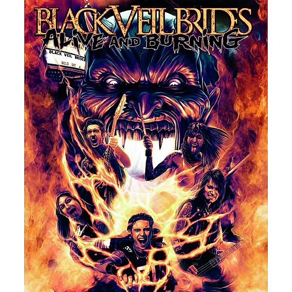 Alive And Burning (Blu-Ray Digipak), Black Veil Brides
