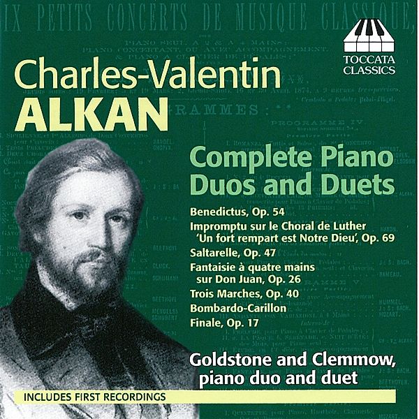 Alkan Piano Dous And Duets Cpl., Anthony Goldstone, Caroline Clemmow