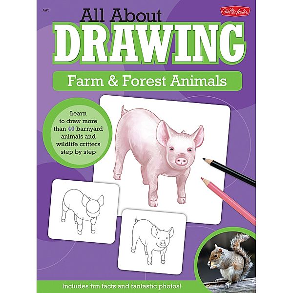 All About Drawing Farm & Forest Animals / All About Drawing, Robbin Cuddy