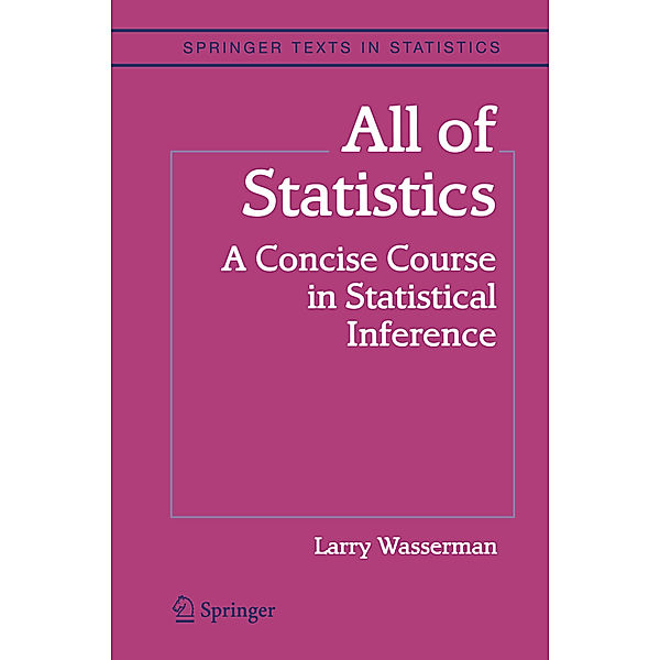 All of Statistics, Larry Wasserman