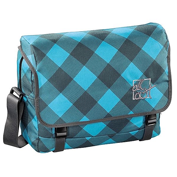 All Out Schultertasche Barnsley, Blue Dream Check