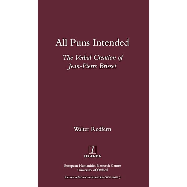 All Puns Intended, Walter D. Redfern
