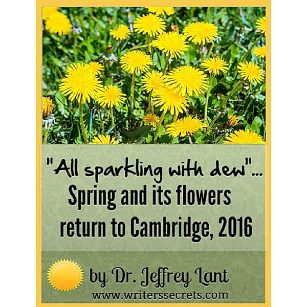 All sparkling with dew... Spring and its flowers return to Cambridge, 2016 (Flower Power, #1) / Flower Power, Jeffrey Lant