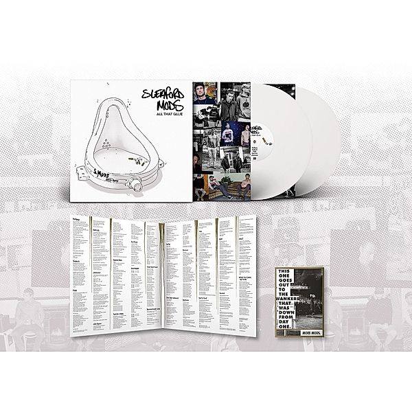 All That Glue-White Coloured Edition (Vinyl), Sleaford Mods