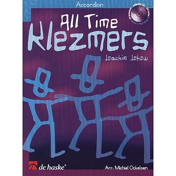 All Time Klezmers, für Akkordeon, m. Audio-CD, Joachim Johow