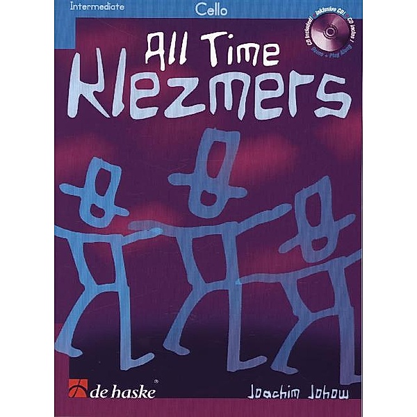 All Time Klezmers, für Violoncello, m. Audio-CD, Joachim Johow