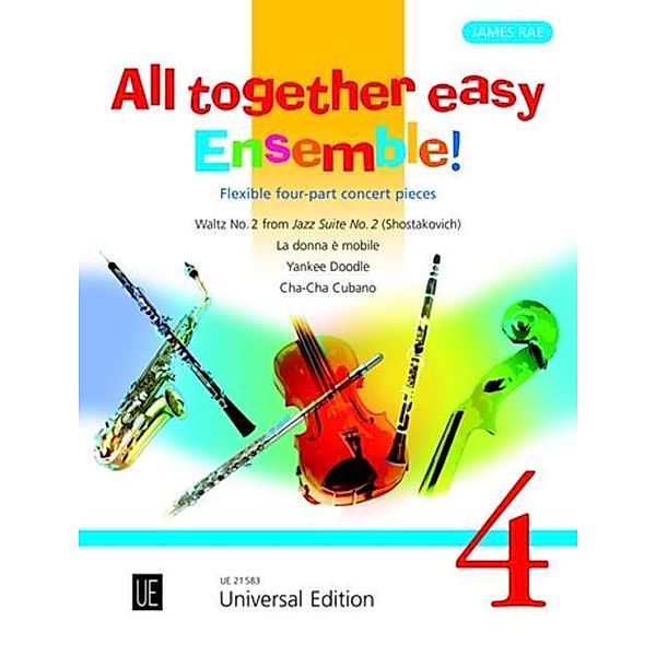 All together easy Ensemble!.Bd.4, James Rae
