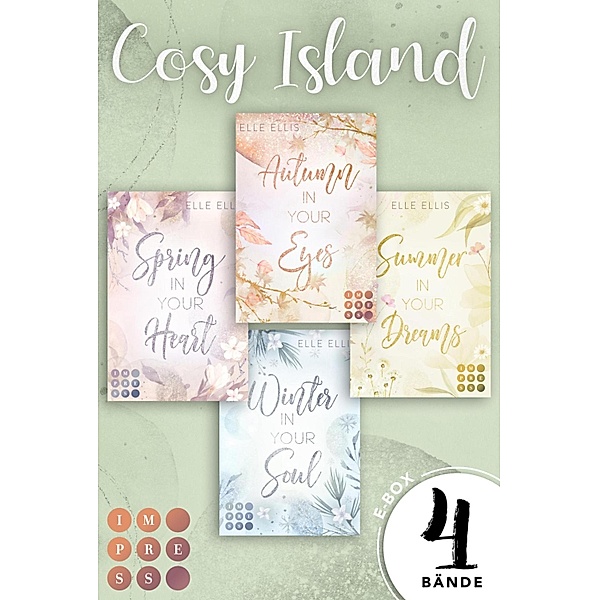 Alle Bände der New Adult Insel-Romance in einer E-Box! (Cosy Island), Elle Ellis