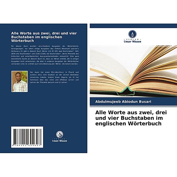 Alle Worte aus zwei, drei und vier Buchstaben im englischen Wörterbuch, Abdulmujeeb Abiodun Busari