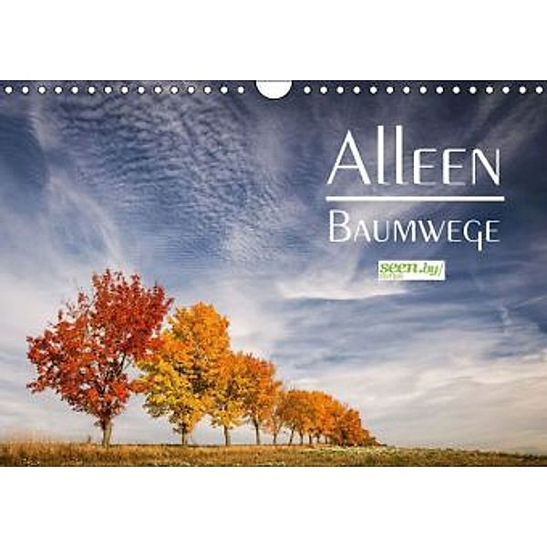 Alleen - Baumwege (Wandkalender 2015 DIN A4 quer), Heiko Gerlicher
