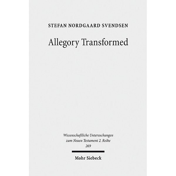 Allegory Transformed, Stefan N. Svendsen