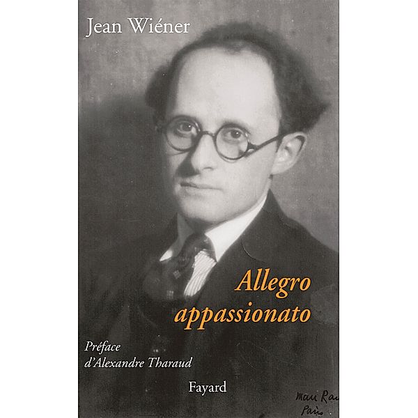 Allegro appassionato / Musique, Jean Wiéner