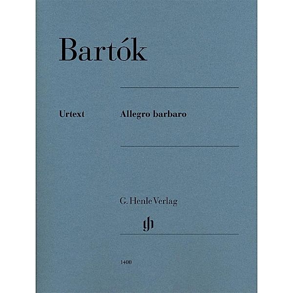 Allegro barbaro, Klavier zu zwei Händen, Béla Bartók - Allegro barbaro