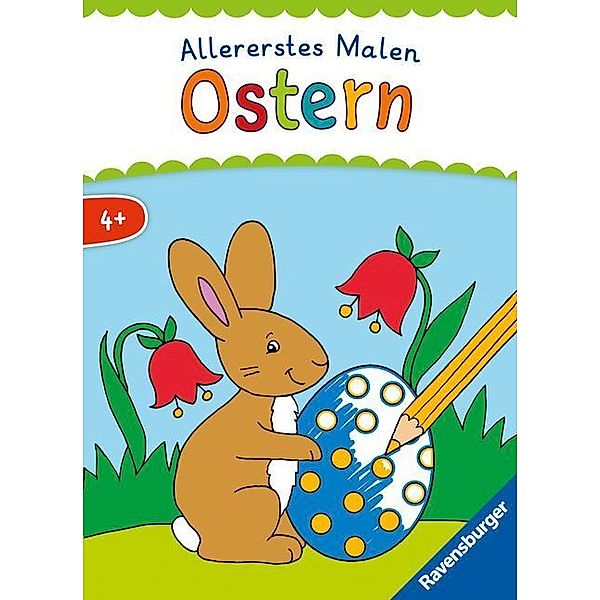 Allererstes Malen Ostern - Malen ab 4 Jahren