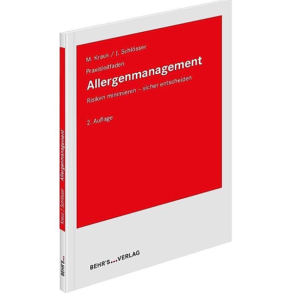 Allergenmanagement, Markus Kraus, Jürgen Schlösser