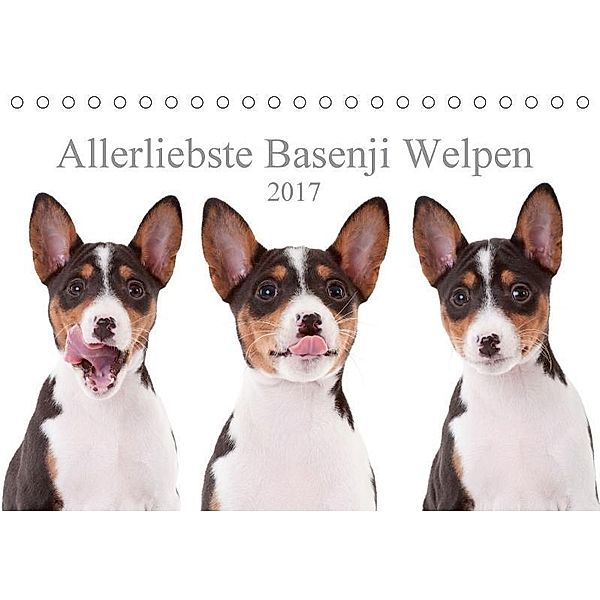 Allerliebste Basenji Welpen 2017 (Tischkalender 2017 DIN A5 quer), Angelika Joswig