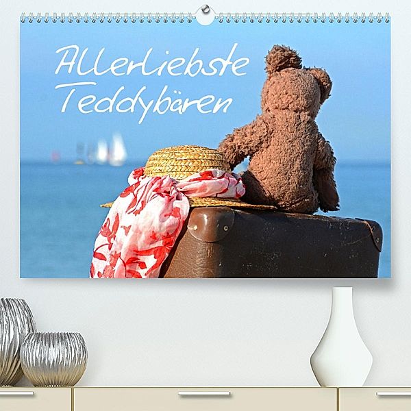 Allerliebste Teddybären (Premium, hochwertiger DIN A2 Wandkalender 2023, Kunstdruck in Hochglanz), Sarnade