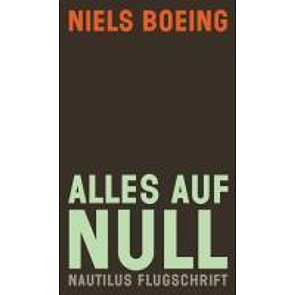 Alles auf Null, Niels Boeing