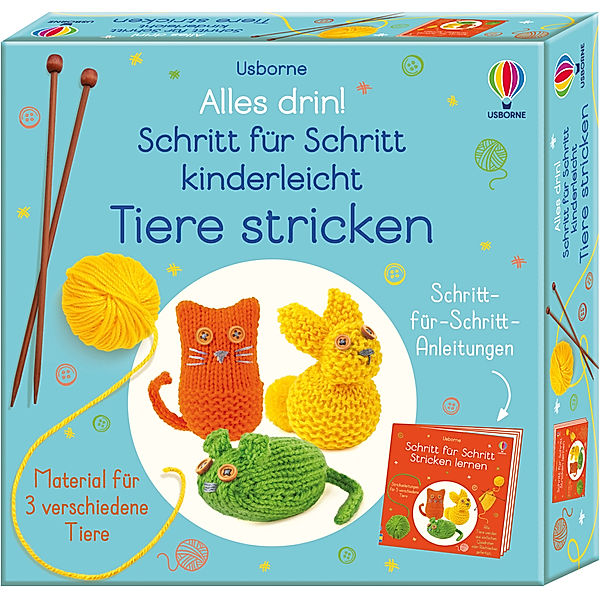 Alles drin! Schritt für Schritt kinderleicht Tiere stricken, Sarah Hull