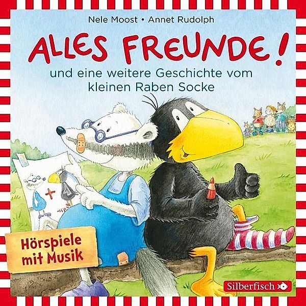 Alles Freunde!, Alles wieder gut! (Der kleine Rabe Socke),1 Audio-CD, Nele Moost, Annet Rudolph