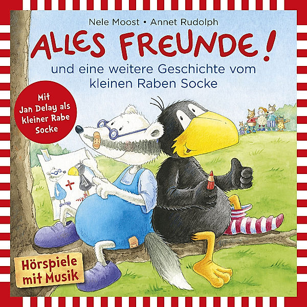 Alles Freunde!   und weitere Geschichten, Der kleine Rabe Socke